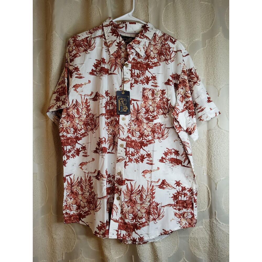 #631 Brand New With Tags Men's Frontier Threads Button Down Shirt Size XL